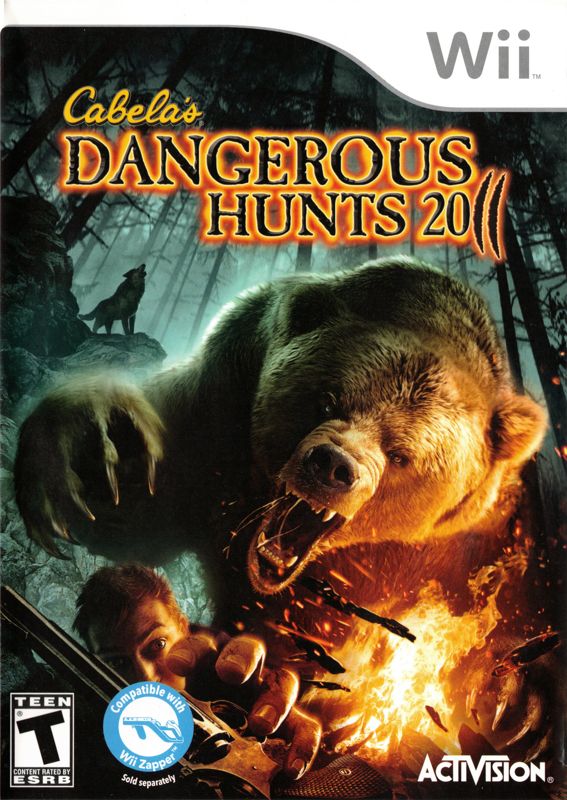 Cabela's Dangerous Hunts 2011 [Special Edition] box art for Wii